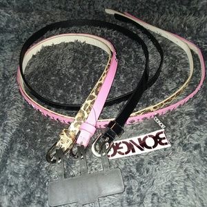 3 belts , size large , new with tag